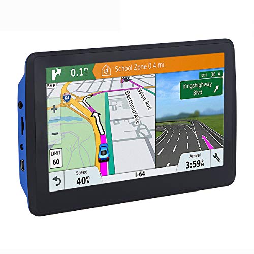 7 inch Car GPS, Navigation System Lifetime Map Updates Touch Screen Real Voice