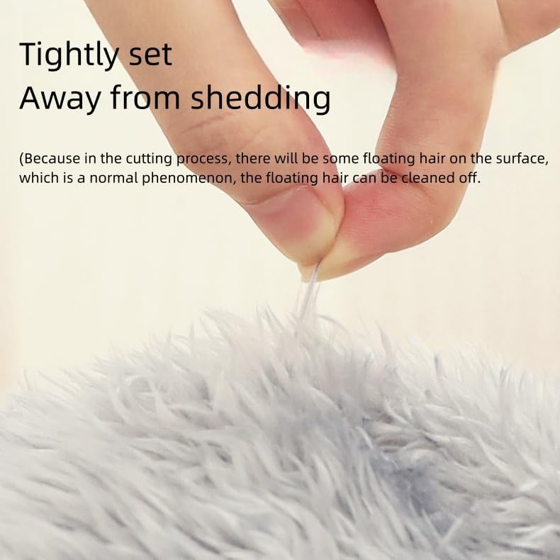 Over Knee Fuzzy Socks high Plush Stockings Fuzzy Long Leg Warmers Winter Home Fluffy Sleeping Socks - Image 5