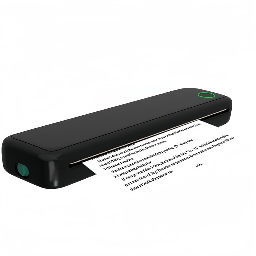 モバイルミニプリンター A4サイズ ポータブルプ リンター 小型 熱感式 モバイルミニプリンター A4サイズ ポータブルプ リンター 小型 熱感式