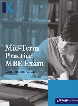 Paperback Kaplan MID-TERM PRACTICE MBE EXAM 2015-2016 Book