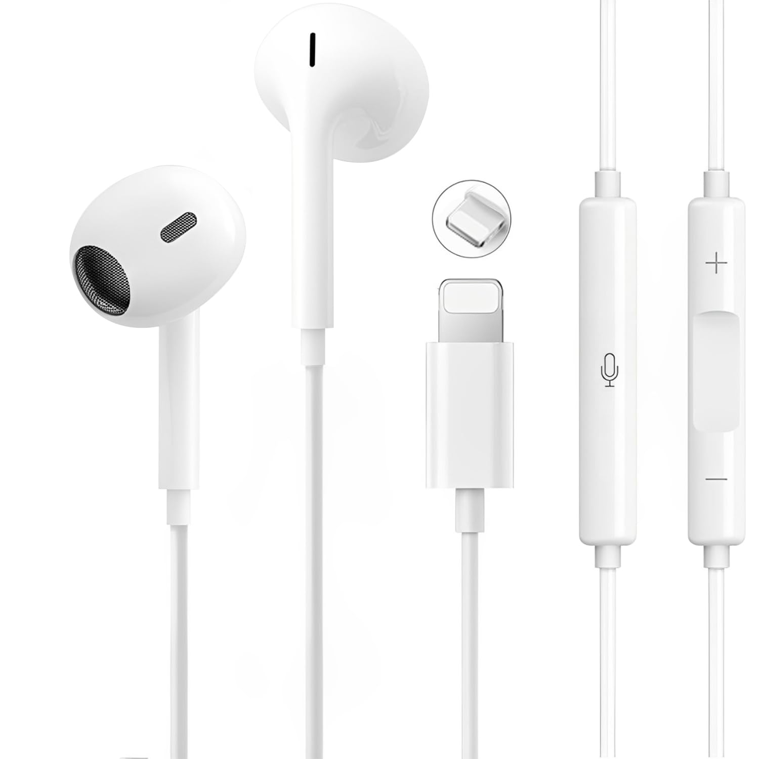 Apple アップル iPhone ライトニング イヤフォン イヤホン 38個