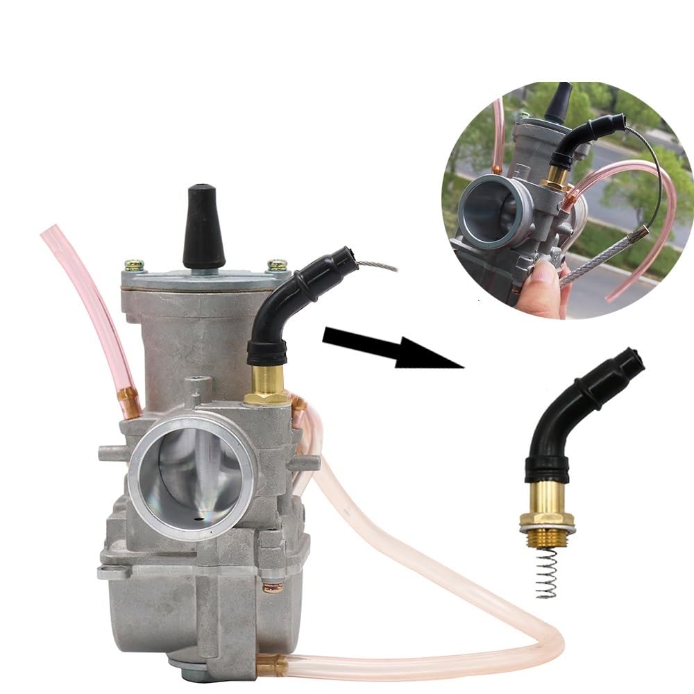 Interrupteur D'accélérateur Démarrage Carburateur/PE, Interrupteur Commande De Valve Manuelle, Ensemble De Valve D'accélérateur De Carburateur Carburateur Rechange Carb