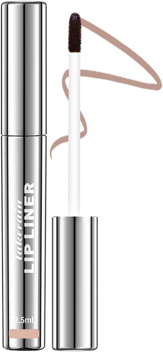 Peel Off Lip Liner Stain - Long-Lasting, Smudge-Proof, Waterproof Nude Matte Lip Tint, Non-Fading Peel Off Lip Color, Effortless Precision & Full Coverage, Vegan & Cruelty-Free, #1 Rose Pink