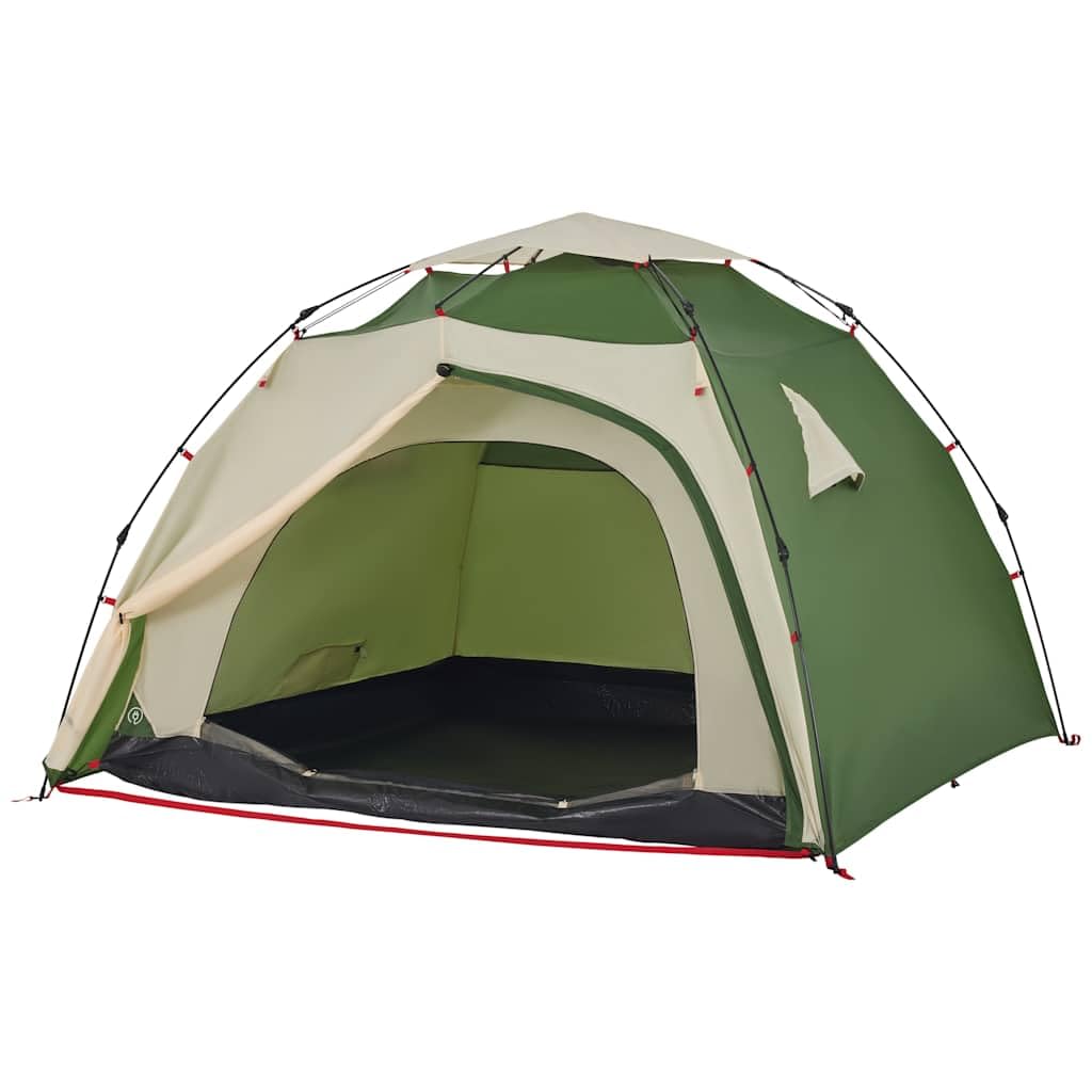 Genérico Tienda de campaña iglú 4 Personas Apertura rápida Verde,Deportes,Actividades al Aire Libre,Camping y Senderismo,Tiendas de campaña-4004242