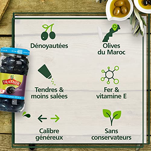 Olives Noires À La Grecque Dénoyautées Tramier Le Bocal De - vue 8