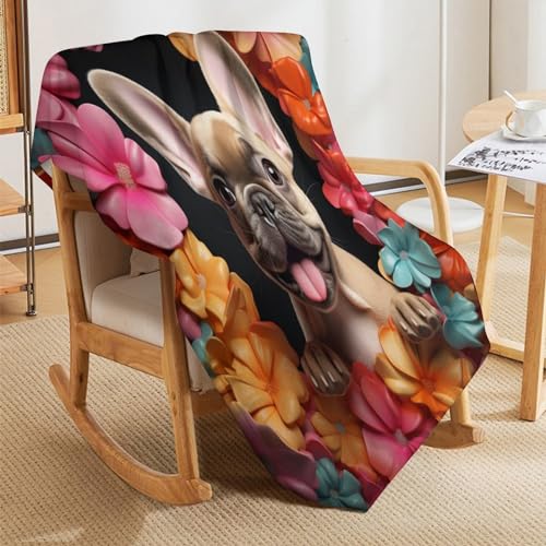 Couverture flanelle douce premium pour canapé et lit de chien - 5
