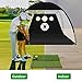 Golf Net 10x7ft Golf Practice Net with Golf Mat Golf Hitting Aids Nets All in 1 Golf Nets for Backyard Driving Chipping Swing Training-with Carry Bag for Indoor Outdoor Sports