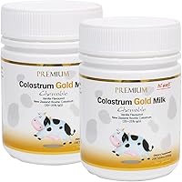 Vista 1 de Hi Well Premium - Leche dorada de calostro alimentado con pasto (paquete de 2) 200 tabletas