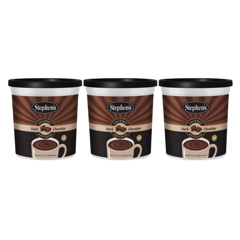 Amazon.com : Stephen's Gourmet Hot Cocoa (Pack of 3, Dark