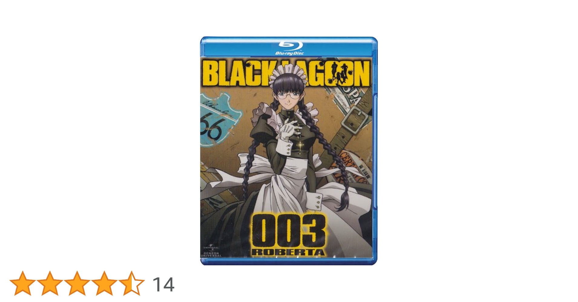 アニメ BLACK LAGOON 003 ROBERTA [Blu-ray] Black Lagoon: Roberta's Blood Trail Blu-ray (United Kingdom)