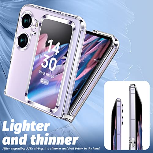 NEWZEROL Cover Compatibile per Oppo Find N2 Flip