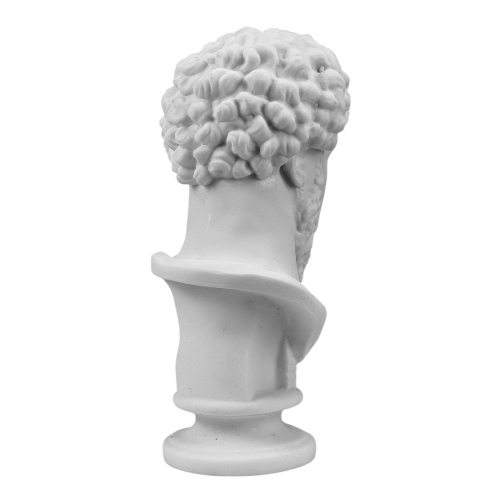 Buste de Marc Aurèle - Statue en marbre coulé à la main, empereur romain et philosophe stoïcien, sculpture de qualité musée, 25 cm