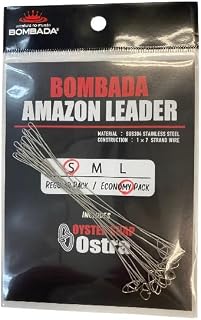 ボンバダ BOMBADA アマゾンリーダー エコノミーパック サイズS 25lb 10cm 13本入り