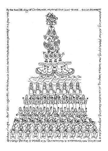 Creative Haven Merry Christmas Designs Coloring Book (Adult Coloring Books: Christmas) - Image 3