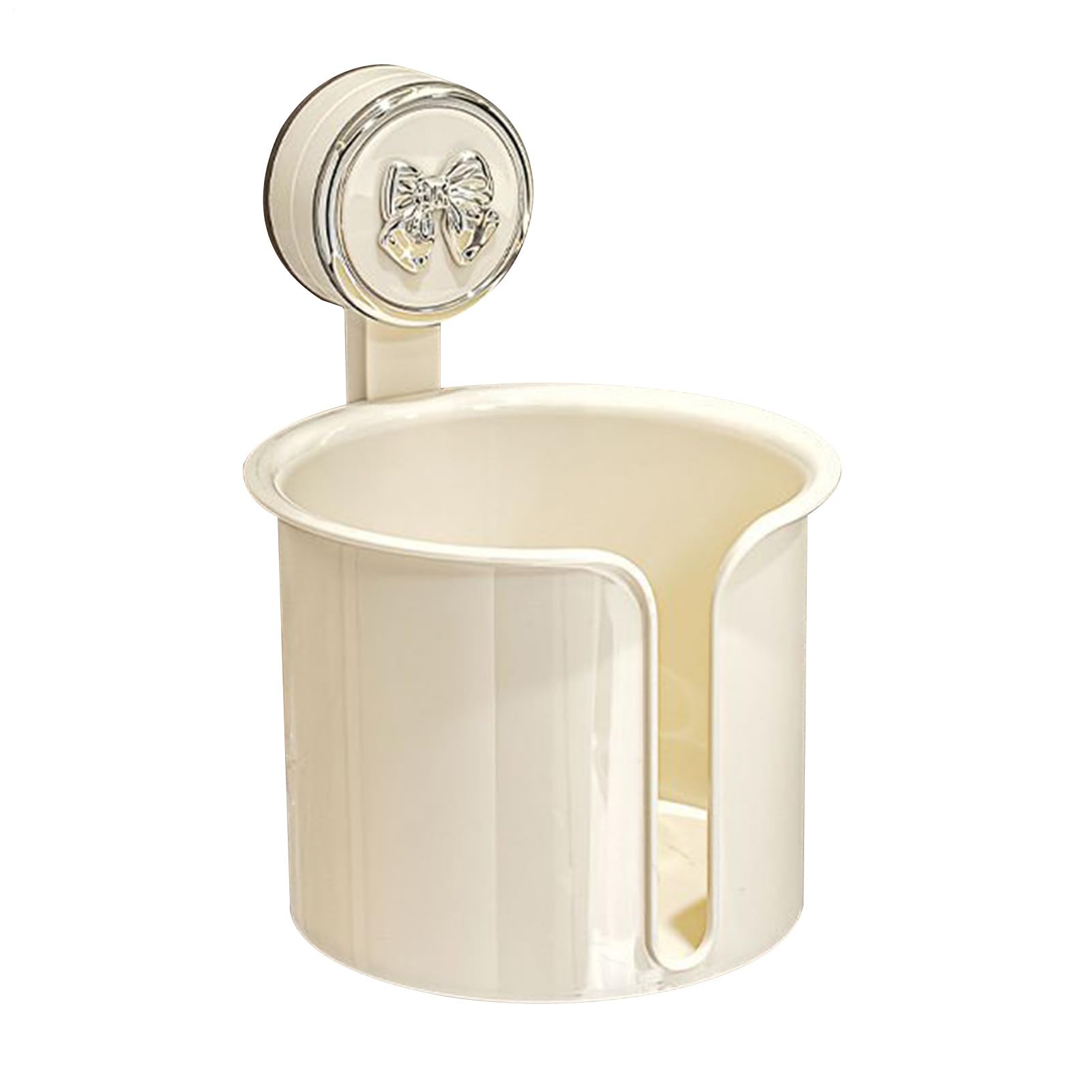 Huayeex Toilet Paper Holder Wall Mount,Punch-Free Toilet Tissue Holder for Bathroom Wall - Clear Wipes Organizer Container for Bedroom Hotel Rest Room Kitchen Washroom