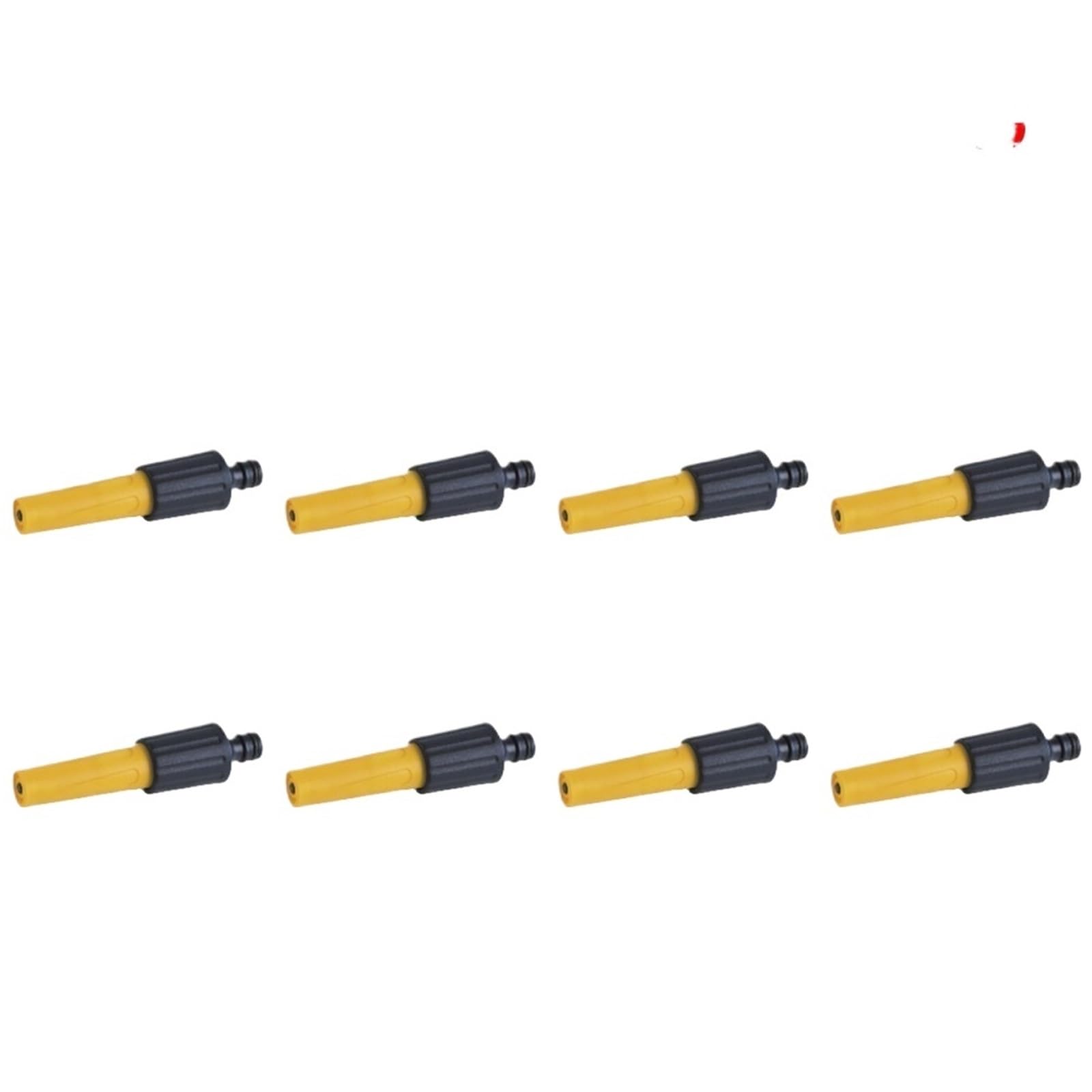 Nhestygbt 8Pcs Direct Hose Nozzle Adjustable Sprinkle Connector Multifunctional Hose
