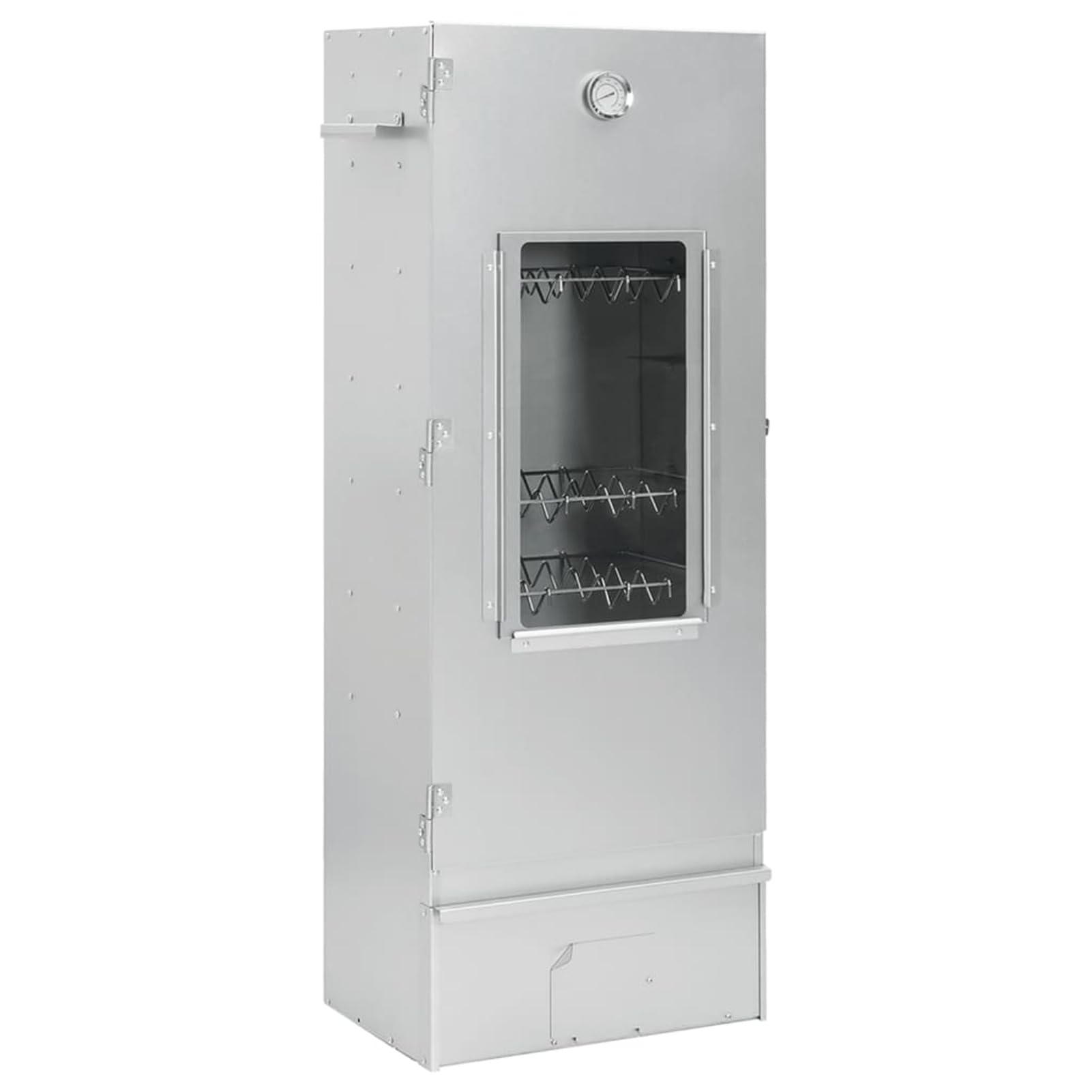 JUDYY Forno Affumicatore Trucioli Legno 44,5x29x110cm in Acciaio Inox,Cucina e Pranzo,Elettrodomestici,Barbecues-364743