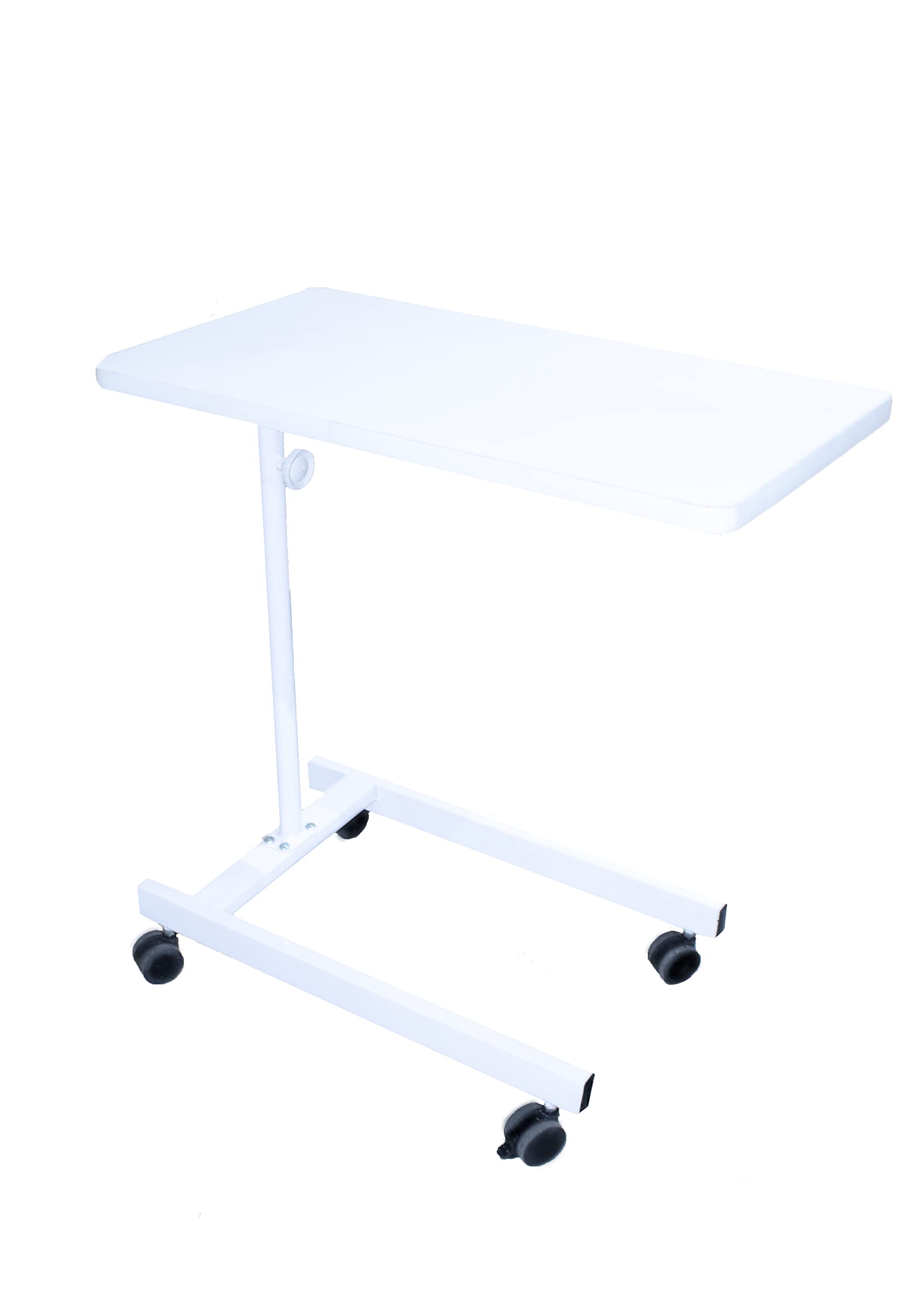 BTH Company Medical Over Bed Side Table with Adjustable Height - Non-Tilt Top - Ideal for Home, Nursing Home, Assisted Living, or Hospital Use - Fits Over Beds & Bedside (B09L7681XB) Amazon Price History, Amazon Price Tracker