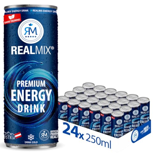 RealMix Energy Drink – Boisson Énergisante Sans...