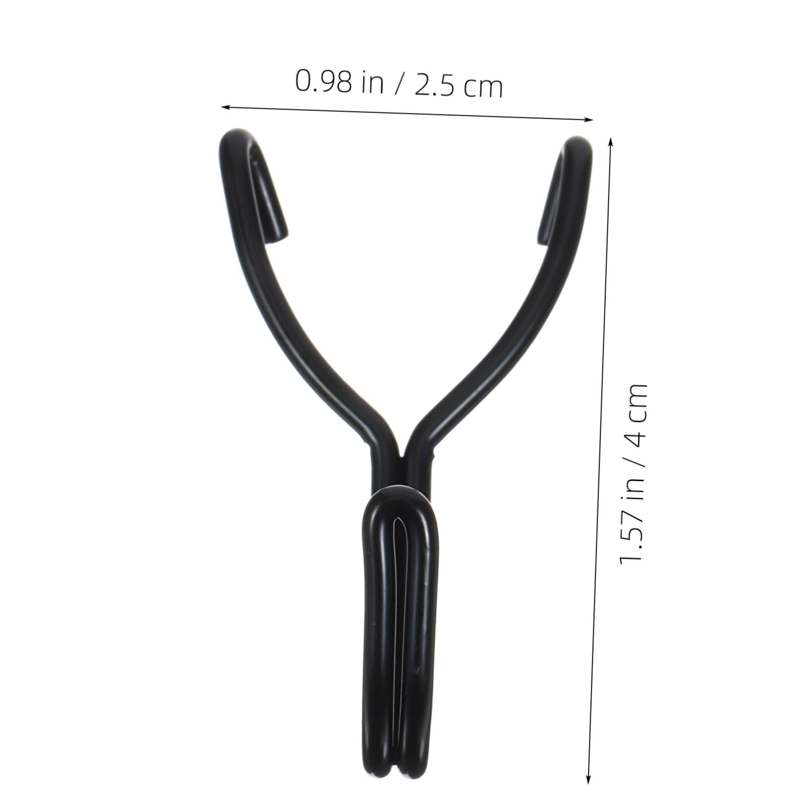 Homoyoyo 20pcs Stainless Steel Hook Removable Hooks for Pegboard Wall Organizer Garage Storage