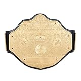 Big Gold 2mm Championship Title Belt Replica, World Heavyweight Wrestling Belt