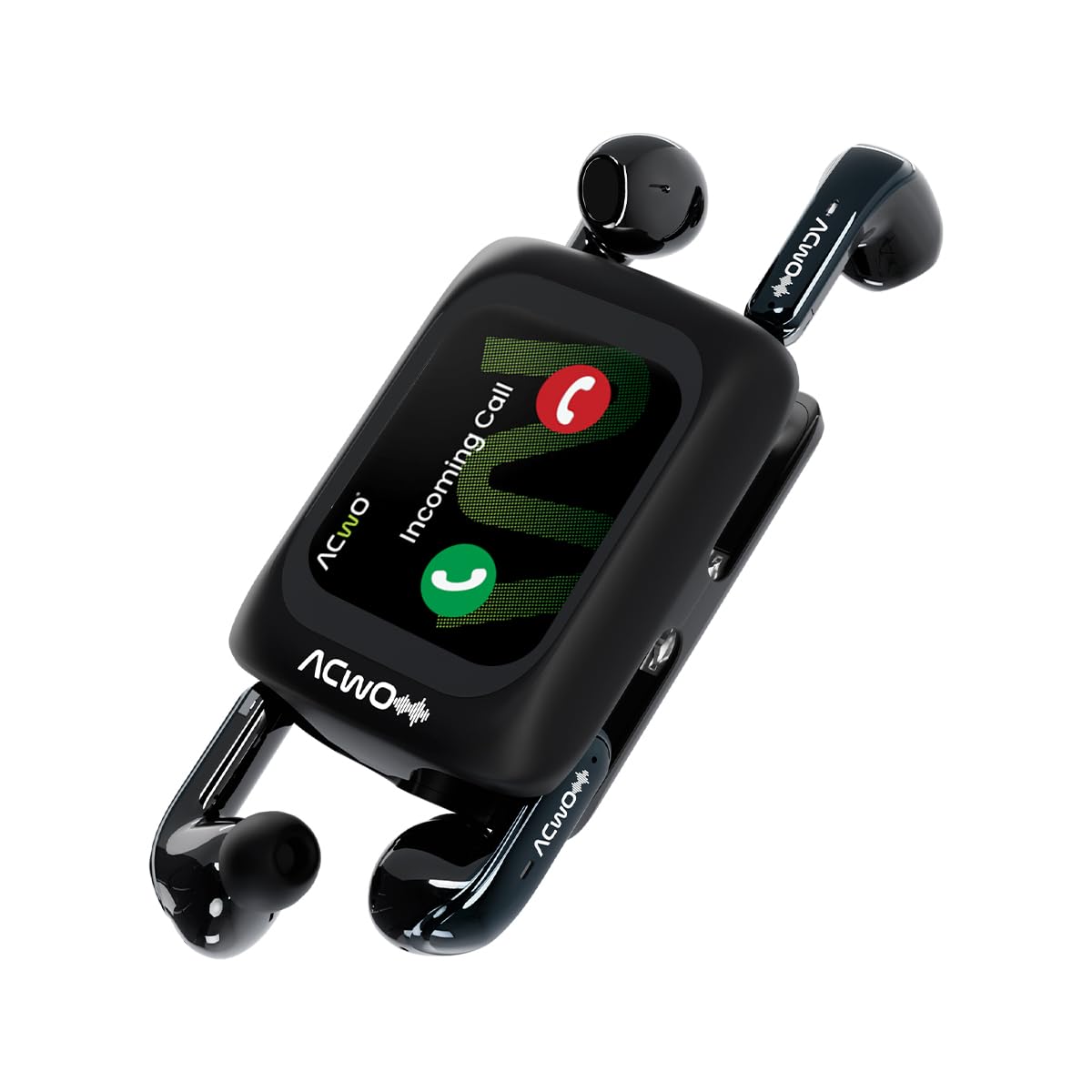 ACwO Fire Prime TWS (in-Ear & Half-in-Ear in 1 Case) | Smart HD Display + 40dB ANC (in-Ear) | 80 Hrs Playtime | | 4 Mics AI-ENC | 3D Spatial Sound | BT V5.4 | Black ACwO Fire Prime TWS (in-Ear & Half-in-Ear in 1 Case) | Smart HD Display + 40dB ANC (in-Ear) | 80 Hrs Playtime | | 4 Mics AI-ENC | 3D Spatial Sound | BT V5.4 | Black