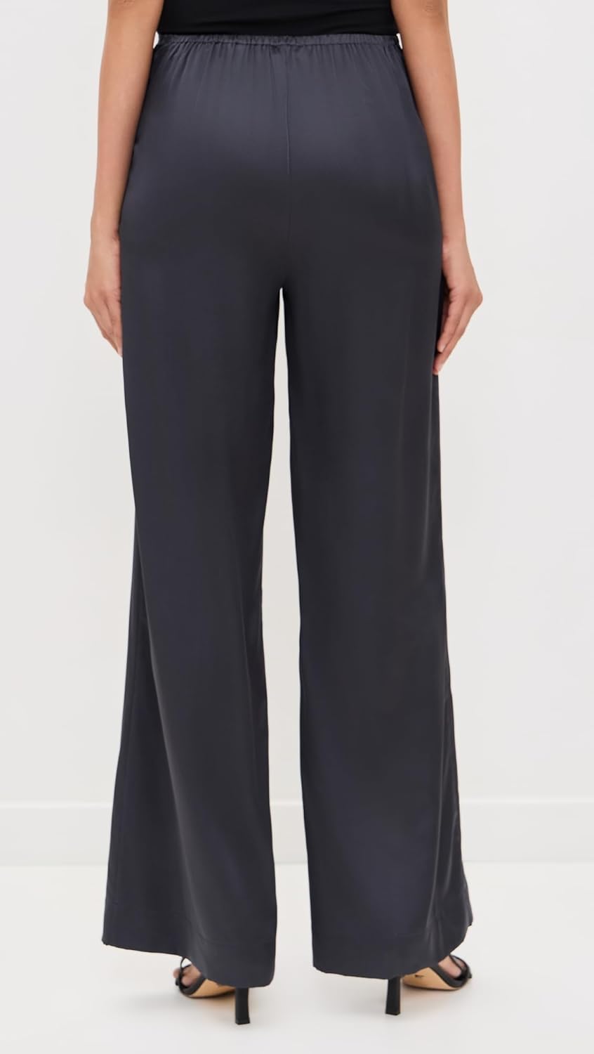 STAUD Women's Stroll Silk Pants - Image 4