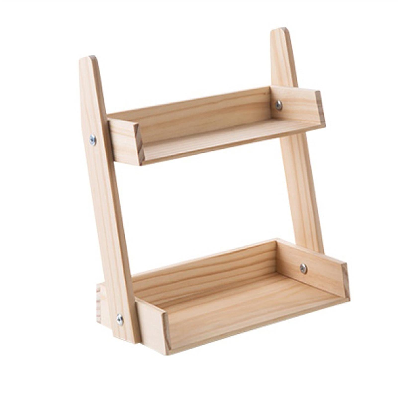 Estante organizador de especias de madera, multifunción, para encimera, condimentos, estante de almacenamiento de condimentos, estante de almacenamiento de múltiples capas