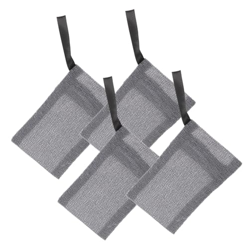 KAILIKETIY 4個 香p?存袋 固形鹸ネット 泡立て洗顔用メッシュバッグ 多用途バス用品 マッサージ効果 耐久性抜群 省スペース収納対応
