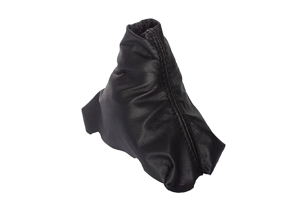 The Tuning-Shop Ltd Automatic Shift Boot Compatible with Mercedes SLK R171 W171 Leather Various Stitching Colour Available (Black Stitch)