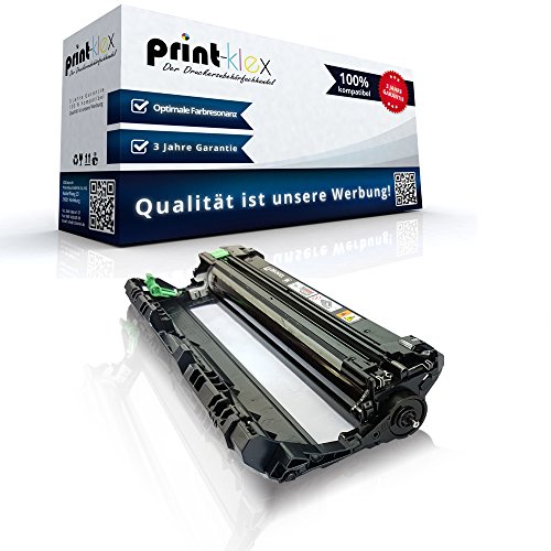 Print-Klex Trommeleinheit kompatibel für Brother DR241BK MFC9140 CDN MFC9142 CDN MFC9330 CDW MFC9332 CDW MFC9335CDW MFC9340 CDW MFC9342 CDW DR 241K DR 241 Schwarz Drum - Print Plus Serie
