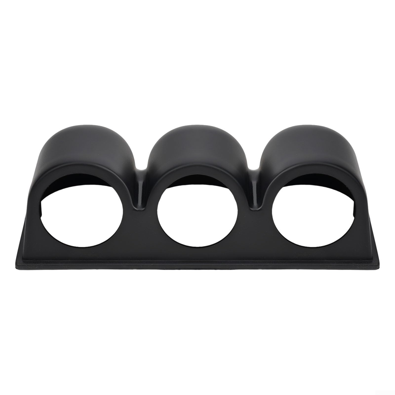 AIKEOU Triple Hole For Dashboard Mount Pod for 52mm Gauges Compatible with Standard For Dash Pillar Panel Mounting Systems