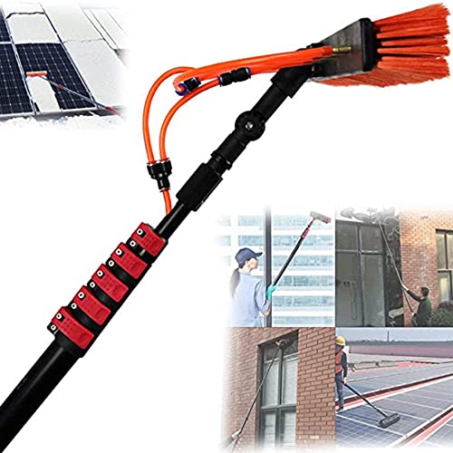 JIANSMZ Water Fed Telescopic Window Cleaning Brush 7.2m