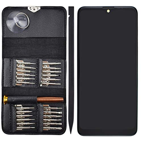 Image of LM-X540 LCD Screen Touch Digitizer Glass with Screen Frame Replacement for LG K50S LMX540HM LM-X540BMW LMX540BMW Black