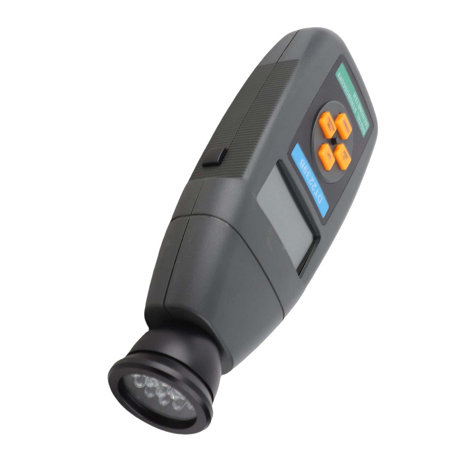 Tacómetro LED Portátil con Estroboscopio Digital para Medición de Velocidad sin Contacto en Aplicaciones Industriales, ABS Portátil DT2239B