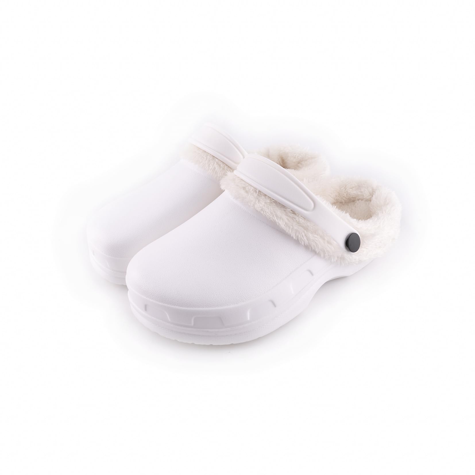 R-ISLAND Clog classic,zuecos invierno mujer,Con Forro Caliente,Impermeable,Con suela antideslizantes,Comodo,para casa,dormitorio,salon..