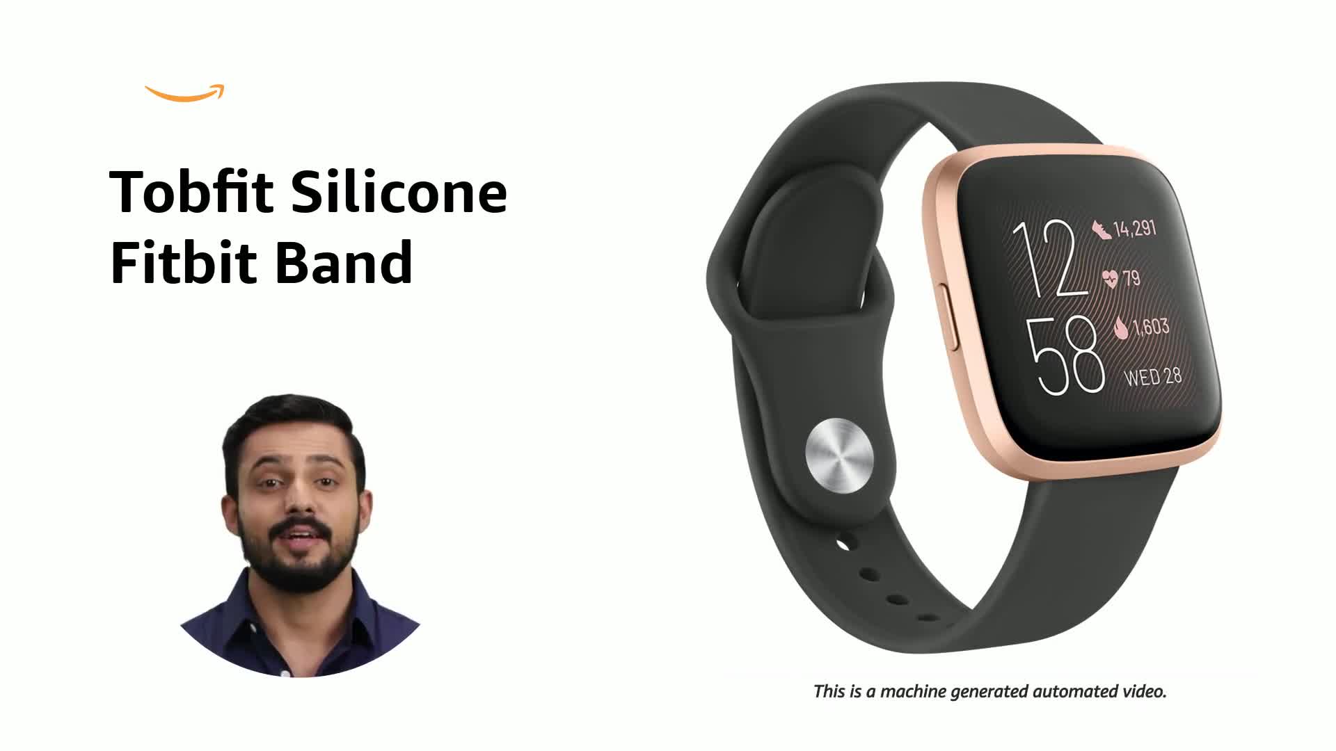 Tobfit Silicone Band for Fitbit Versa 2 Fitness Tracker