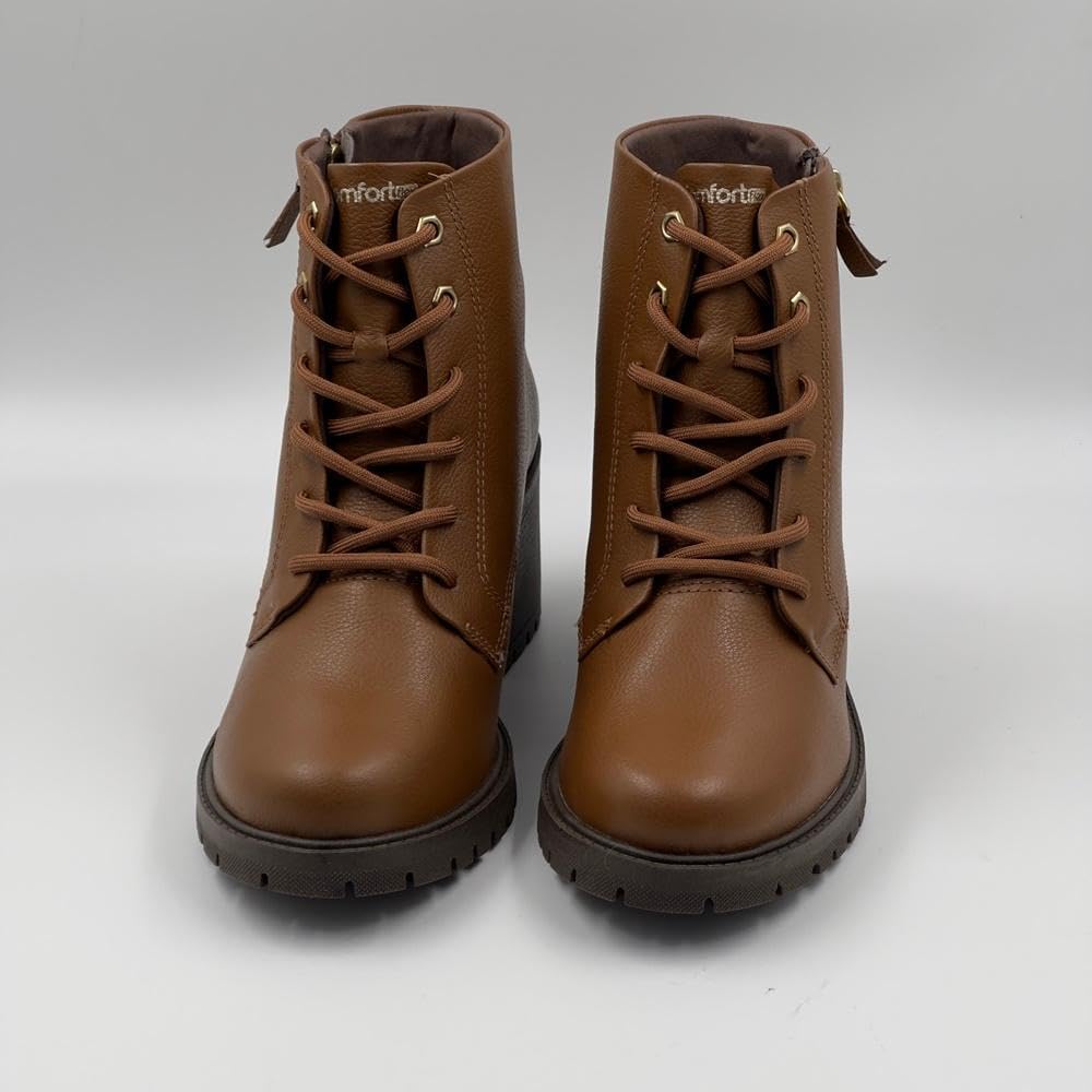 Coturno Comfortflex Salto Médio Tratorado Feminino em promoção! Veja a oferta e mais achadinhos de Botas 5 Hoje é o melhor dia para comprar Coturno Comfortflex Salto Médio Tratorado Feminino com aquele preço maroto! Promoção! Aproveite a oferta! 5