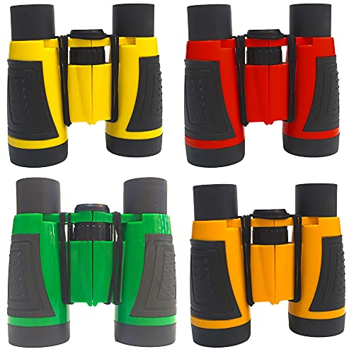 Binoculares compactos para niños set de 4 piezas miniatura 1