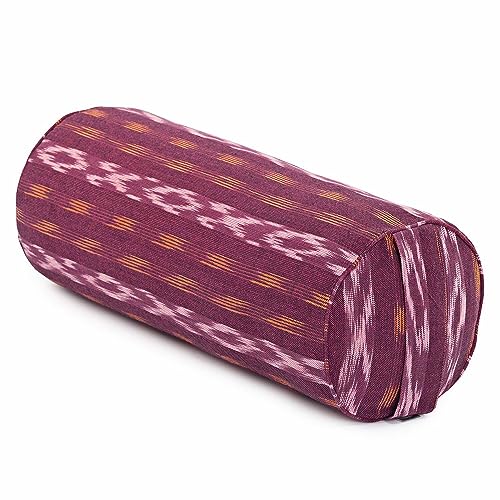 YOGATERIA Bodhi Almofada Cilíndrica Bolster Ethno |P/Meditação, R...