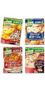 Amazon.co.jp: Knorr クノール カップスープ トライアルセット 4種12食