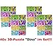 Produktbild Lg-Imports 40x 3D Puzzles Dinosaurier Dinos Bausatz Urzeit Tiere Mitgebsel Kinder Geburtstag