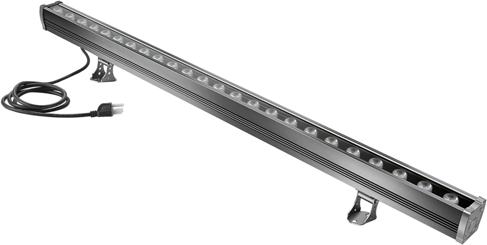 ATCD 24W LED Wall Washer, 5000K Daylight White, Patio LED Light Bar, 3.2ft/40 120V LED Light Bar, IP65 Waterproof Outdoor LED Wall Washer Lights for Landscape, Church, Patio, Yard, Garden