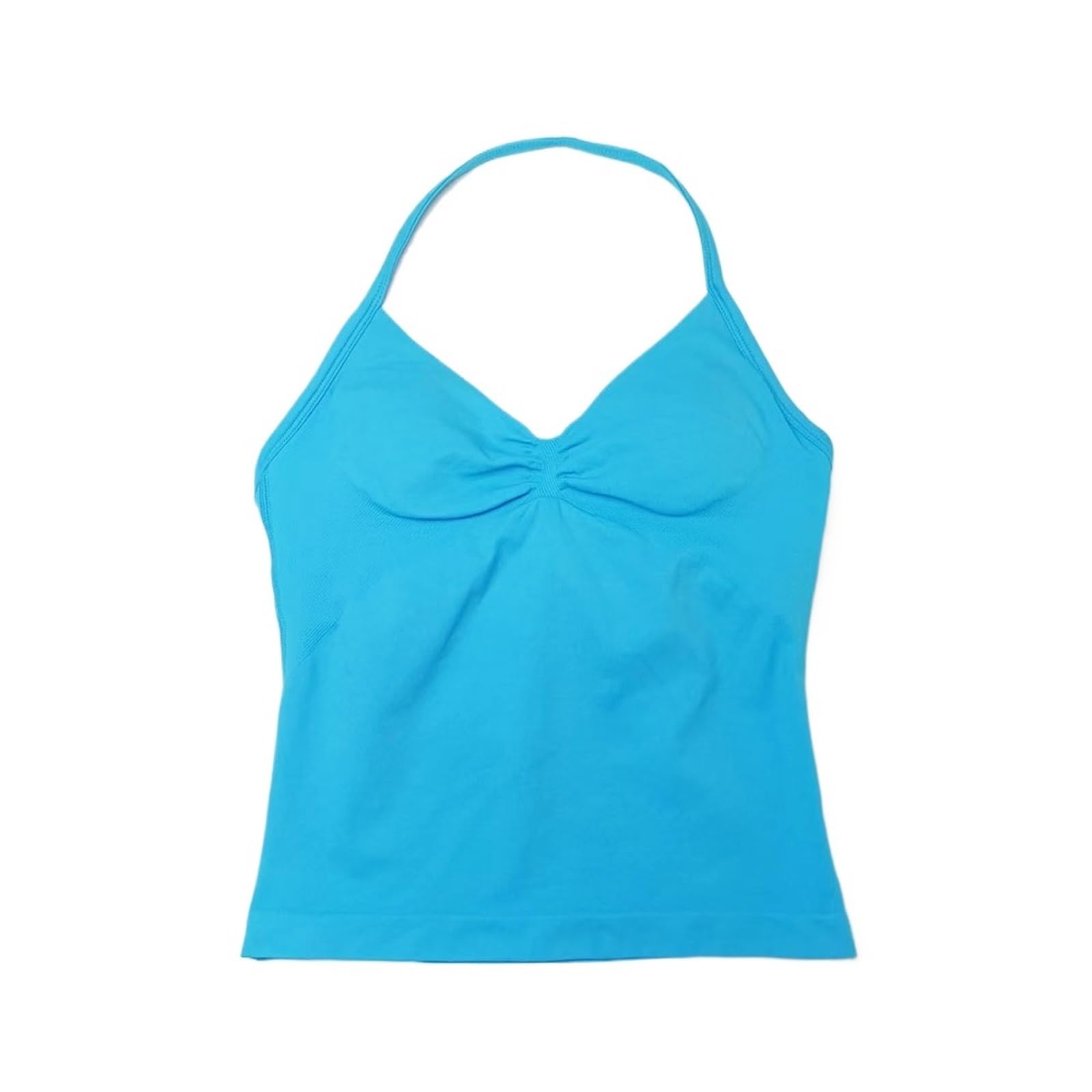 T-shirt de yoga Haut long à bretelles for le sport, yoga, fitness, la gym, dos nu, for course pied et l'entraînement pour femmes