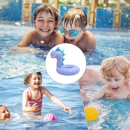 Flotador inflable para bebés con diseño de dinosaurio para piscina infantil 2