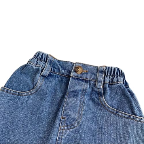 Toddler Girls Classic Jeans Mini Skirts Baby Girl Summer Casual Comfort A Line Denim Skorts3