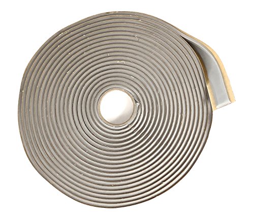 Image of Butyl Tape 1 /8 inch x 3 /4 inch x 50' Gray (Choose 3 /4 inch or 1 inch Width) Seal Windows, Air Conditioning, RV, and Refrigeration Stronger Than Putty Tape