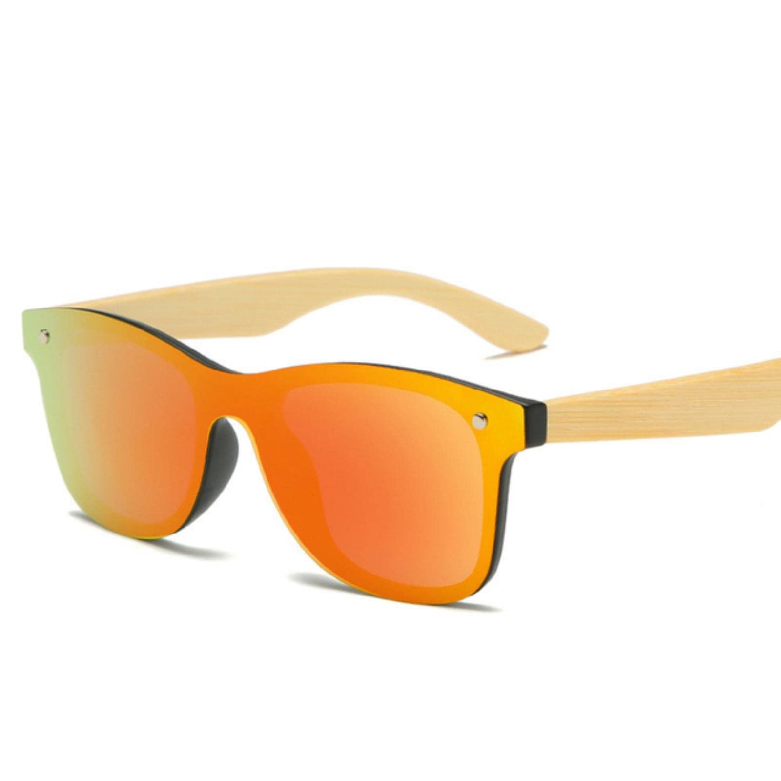 ADITAM Fashion Anti UV Unisex UV 400 Occhiali da Sole con Lenti polarizzate quadrate per Uomo Donna Double The Comfort