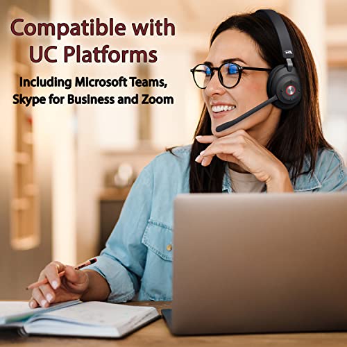 CA Essential Bluetooth Headset (HS-2000BT) – Professional Wireless Headset Optimized for UC Platforms, ANC & ENC Technology Ensure Quality Audio... - Image 5