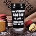 AWEHIRU Premium 16oz Disposable Paper Coffee Cups With Lids (50ct) - 5 Fun Quotes in Each Pack - Make Your Own Coffee or Tea With These Paper Coffee Cups - Insulated Double Wall - No Need For Sleeves